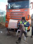 BARTON MOSS IGAS LORRY BLOCKADE VICTORY